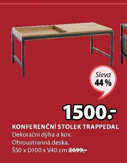 KONFERENČNÍ STOLEK TRAPPEDAL