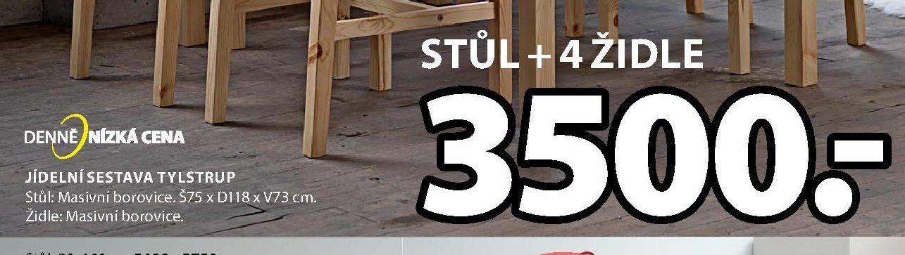 JÍDELNÍ SESTAVA TYLSTRUP