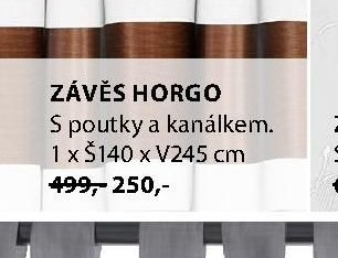 ZÁVĚS HORGO