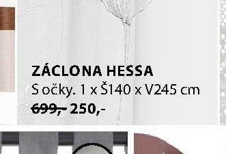 ZÁCLONA HESSA