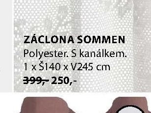ZÁCLONA SOMMEN