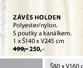 ZÁVĚS HOLDEN