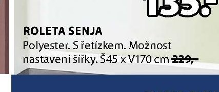 ROLETA SENJA