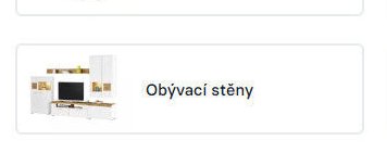 Obývací stěny