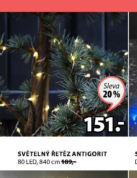 SVĚTELNÝ ŘETĚZ ANTIGORIT