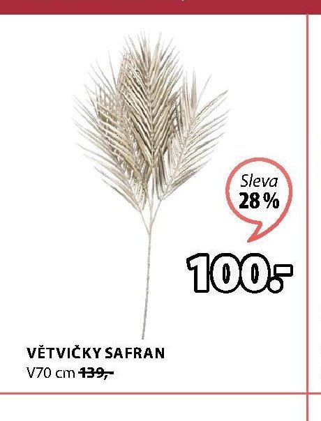 VĚTVIČKY SAFRAN