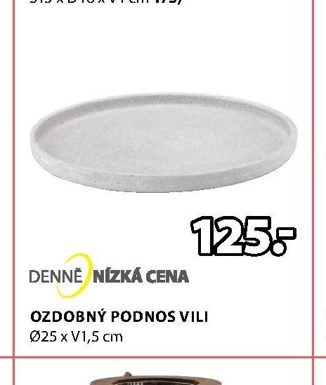 OZDOBNÝ PODNOS VILI