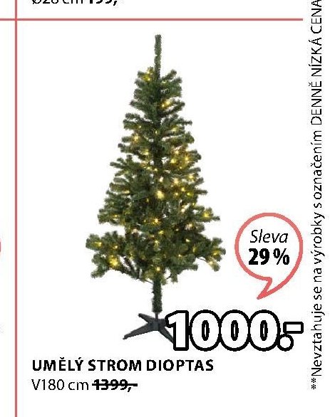 UMĚLÝ STROM DIOPTAS