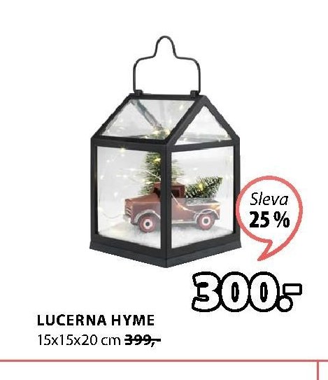 LUCERNA HYME 15x15x20 cm