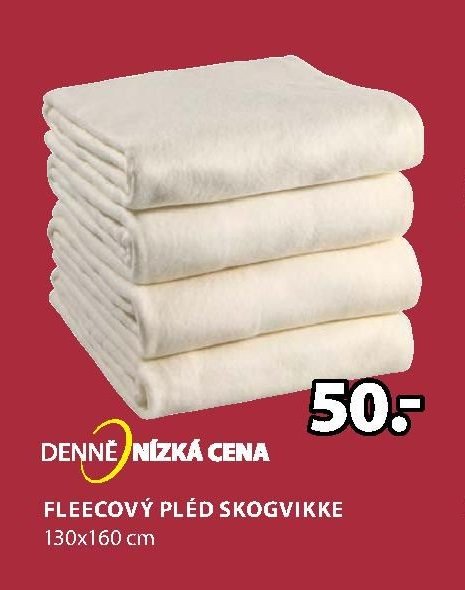FLEECOVÝ PLÉD SKOGVIKKE