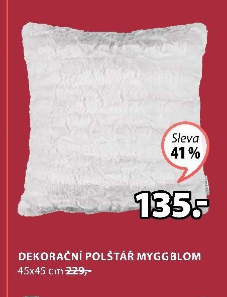 DEKORAČNÍ POLŠTÁŘ MYGGBLOM