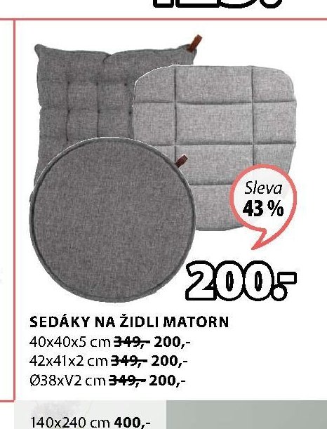 SEDÁKY NA ŽIDLI MATORN