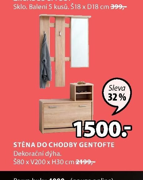 STĚNA DO CHODBY GENTOFTE