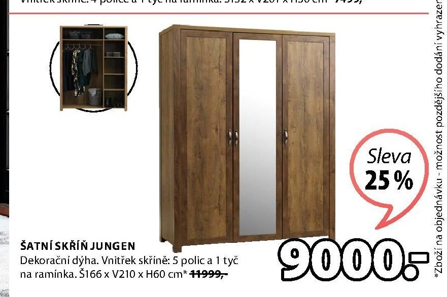 ŠATNÍ SKŘÍŇ JUNGEN