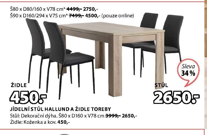 ŽIDLE TOREBY