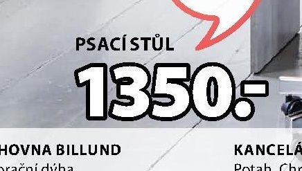 Psací stůl BILLUND