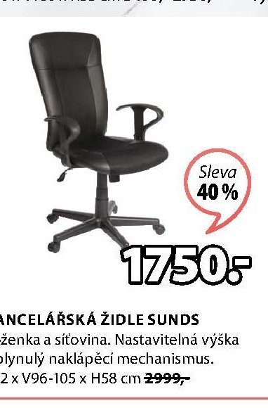 Kancelářská židle SUNDS