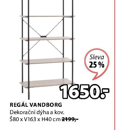 Regál VANDBORG