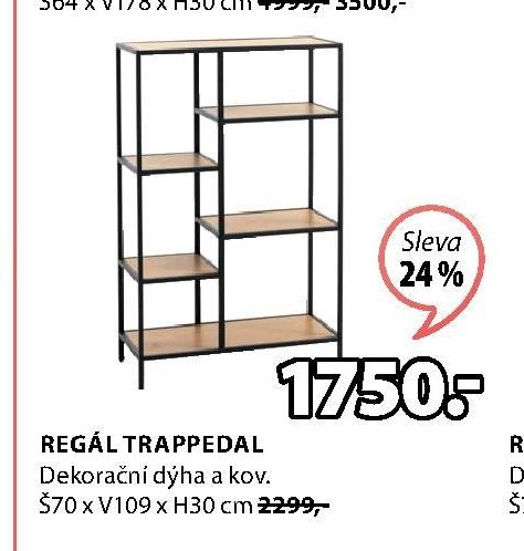 Regál TRAPPEDAL