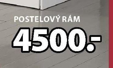 Postelový rám