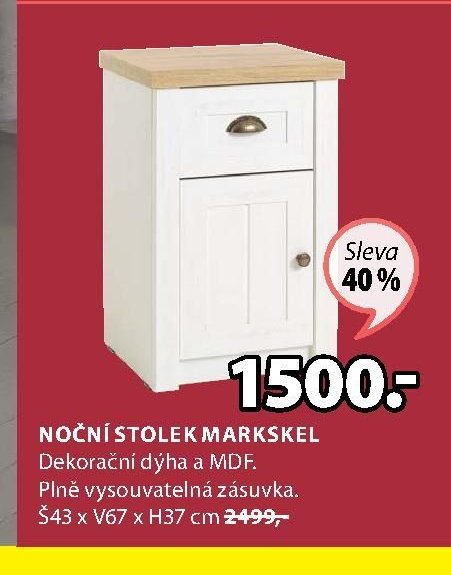 Noční stolek MARKSKEL