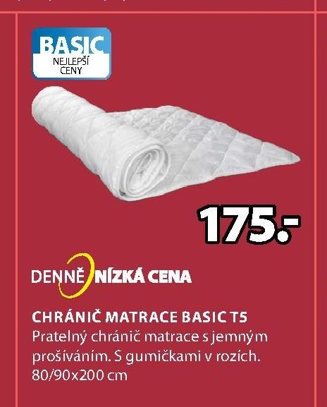 CHRÁNIČ MATRACE BASIC T5