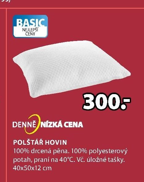 Polštář HOVIN