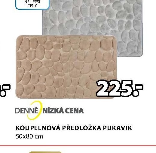 Koupelnová předložka PUKAVIK