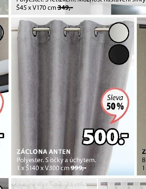 ZÁCLONA ANTEN