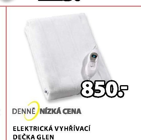 ELEKTRICKÁ VYHŘÍVACÍ DEČKA GLEN