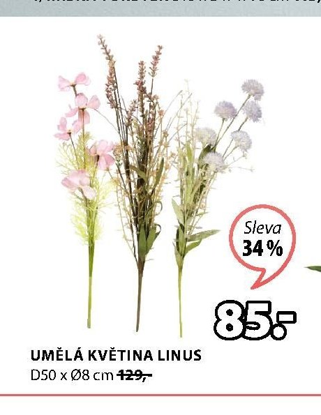 Umělá květina LINUS