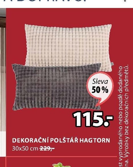 Dekorační polštář HAGTORN