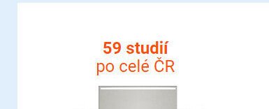 59 studií po celé ČR