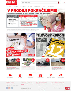akční leták Breno koberce 18.11.2020-24.11.2020