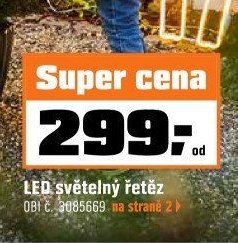 LED světelný řetěz