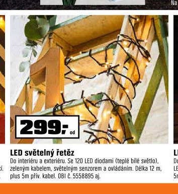 LED světelný řetěz