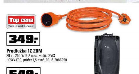 Prodlužka 1Z 20M