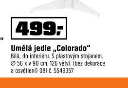 Umělá jedle „Colorado“