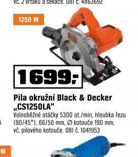 Pila okružní Black & Decker CS1250LA