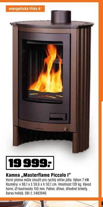 Kamna „Masterflame Piccolo I“