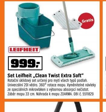 Set Leifheit „Clean Twist Extra Soft“