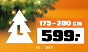 Vánoční stromek 175-200 cm