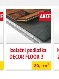 Izolační podložka DECOR FLOOR 3