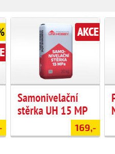 Samonivelační stěrka UH 15 MP