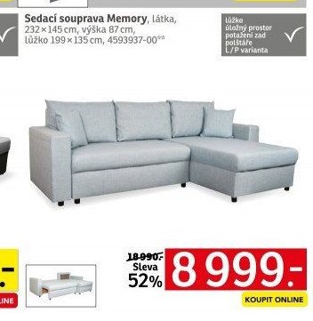 Sedací souprava Memory