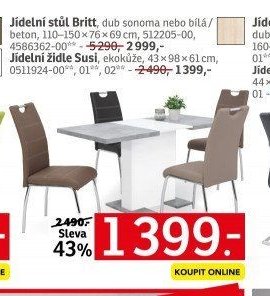 Jídelní stůl Britt