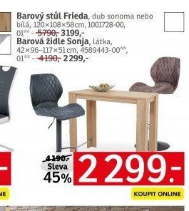 Barový stůl Frieda