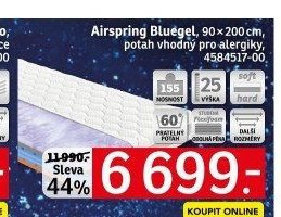 Airspring Bluegel, 90x200 cm