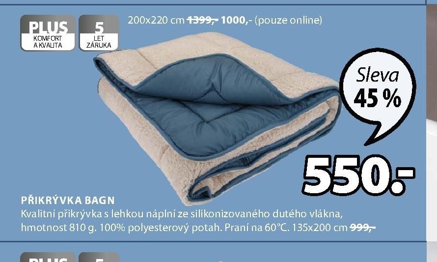 PŘIKRÝVKA BAGN