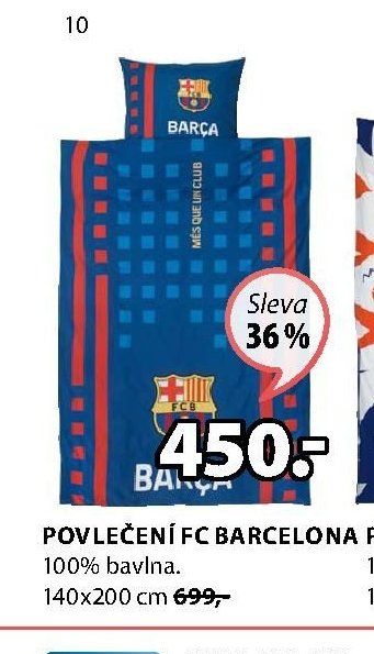 POVLEČENÍ FC BARCELONA